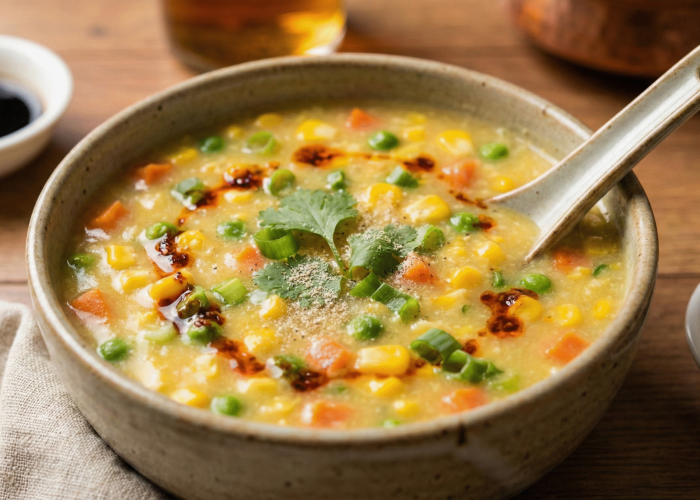 Veg Sweet Corn Soup